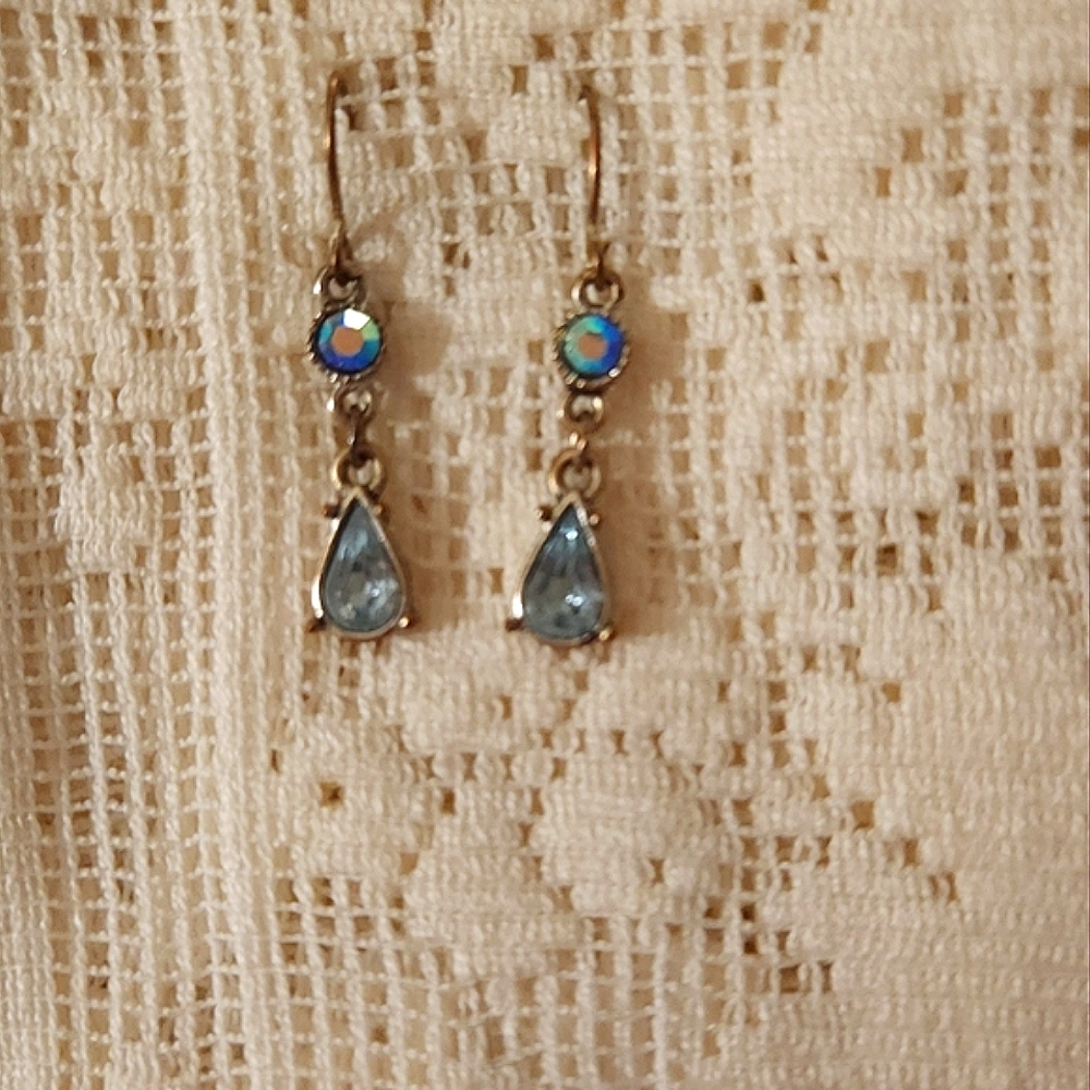 Swarovski Crystal Drop Earrings - Picture 9 of 9